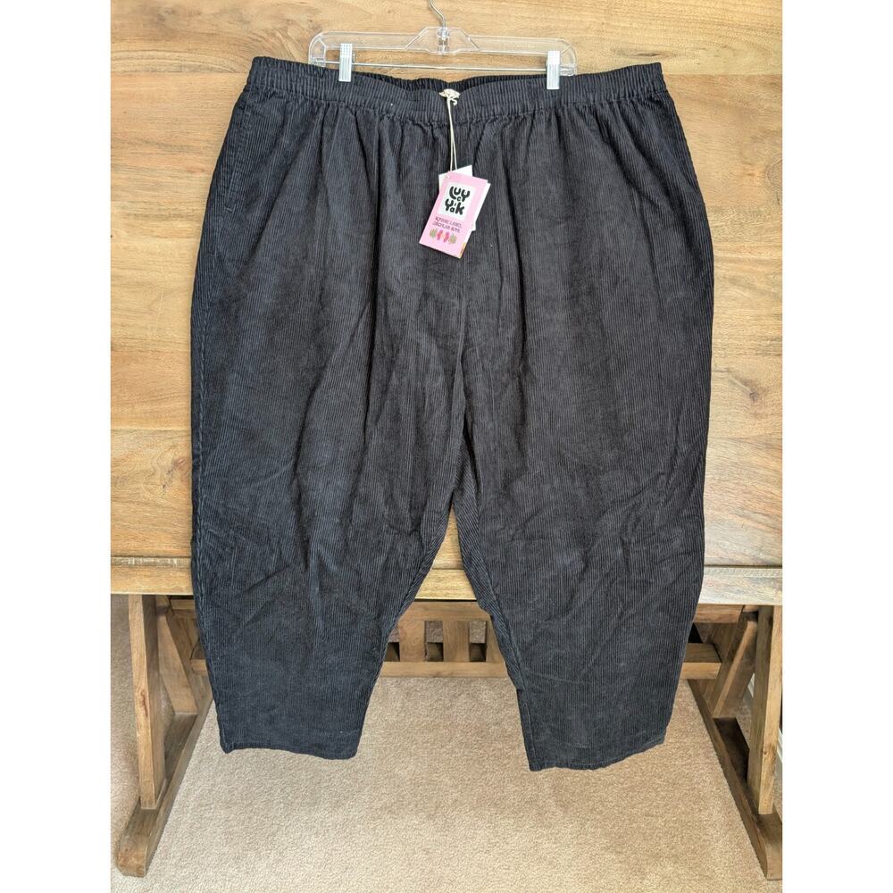 Lucy & Yak Black Chinos